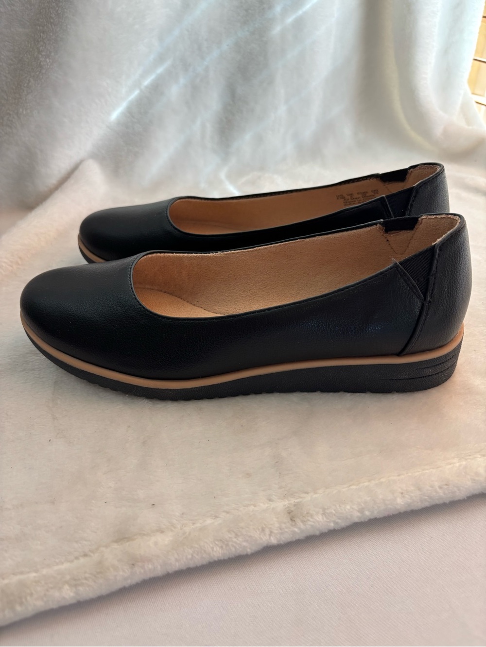 SOUL Naturalizer Women’s Idea Ballet Flat Black Size 8.5M